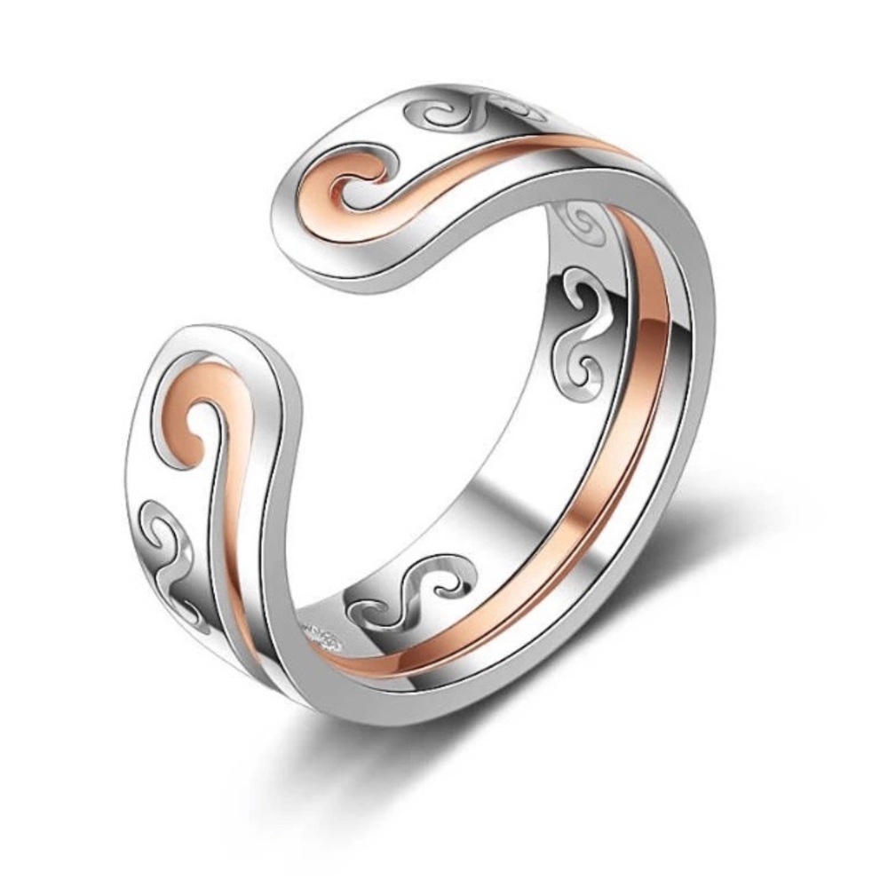 2 Piece 925 Sterling Silver Ring !